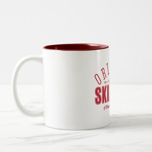 Ursprüngliche Skinhead-Tasse Zweifarbige Tasse (Links)
