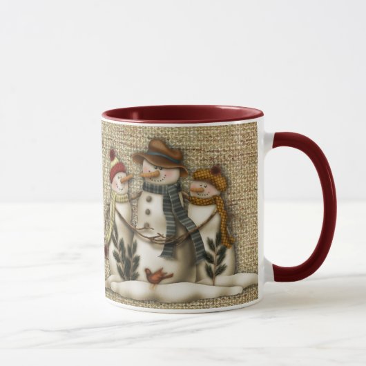 ursprüngliche Snowman-Tasse Tasse (Rechts)