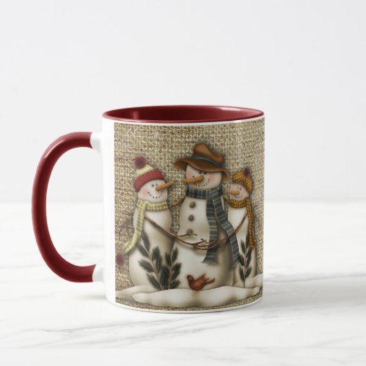ursprüngliche Snowman-Tasse Tasse (Links)