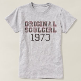 Ursprüngliche Soulgirl 1973 Retro T-Shirt