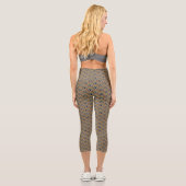 Ursprüngliche Spin-Art Capri Leggings (Rückseite)