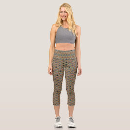 Ursprüngliche Spin-Art Capri Leggings