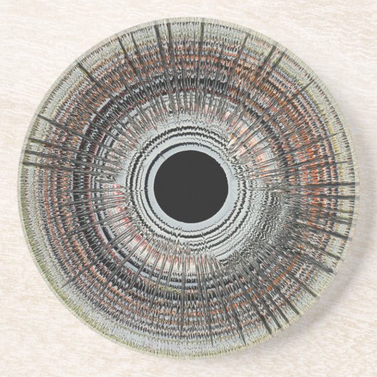Ursprüngliche Spin-Art Getränkeuntersetzer (Vorne)
