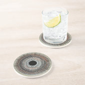 Ursprüngliche Spin-Art Getränkeuntersetzer (Seite)