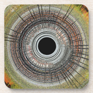 Ursprüngliche Spin-Art Getränkeuntersetzer