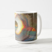 Ursprüngliche Spin-Art Kaffeetasse (VorderseiteRechts)