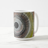 Ursprüngliche Spin-Art Kaffeetasse (VorderseiteRechts)