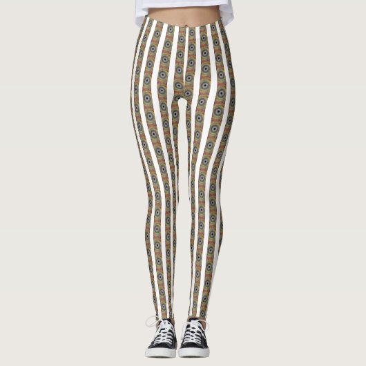 Ursprüngliche Spin-Art Leggings (Vorderseite)