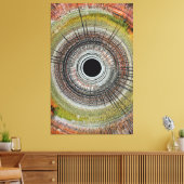 Ursprüngliche Spin-Art Leinwanddruck (Insitu (Wohnzimmer))