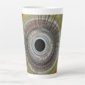 Ursprüngliche Spin-Art Milchtasse (Vorderseite)