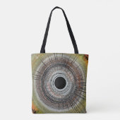 Ursprüngliche Spin-Art Tasche (Rückseite)
