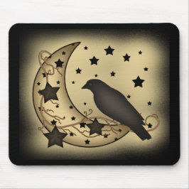 Ursprüngliche Starlight-Krähe Mousepad