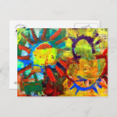 Ursprüngliche Sun Postkarte (Vorne/Hinten)