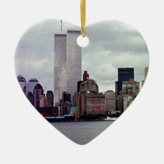 Ursprüngliche Twin Tower Keramik Ornament