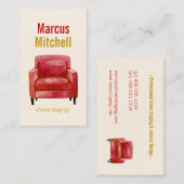 Ursprüngliche Visitenkarte (Vorne/Hinten)