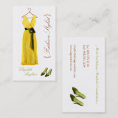 Ursprüngliche Visitenkarte (Vorne/Hinten)