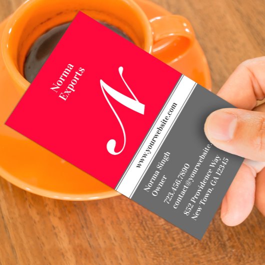 Ursprüngliche Visitenkarte