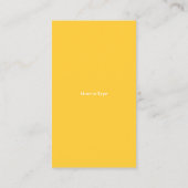 Ursprüngliche Visitenkarte (Rückseite)