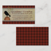 Ursprüngliche Visitenkarten Visitenkarte (Vorne/Hinten)