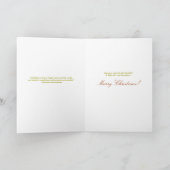 Ursprüngliche Volkskunst-Puppen-Weihnachtskarte - Feiertagskarte (Innenseite)