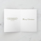 Ursprüngliche Volkskunst-Puppen-Weihnachtskarte - Feiertagskarte (Innenseite)