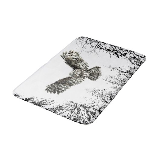 Ursprüngliche Wasserfarbe markende oder jagende Vö Badematte (Schrägansicht)