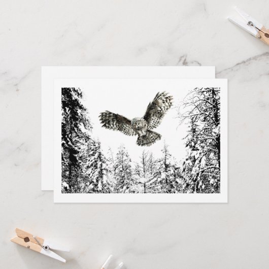 Ursprüngliche Wasserfarbe markende oder jagende Vö Karte (Vorderseite/Rückseite Beispiel)