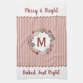 Ursprüngliche Weihnachtsfeier Geschirrtuch (Vertikal)