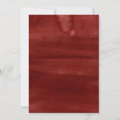 Ursprüngliche Weihnachtsreise-Foto-Urlaubskarte Einladung (Rückseite)