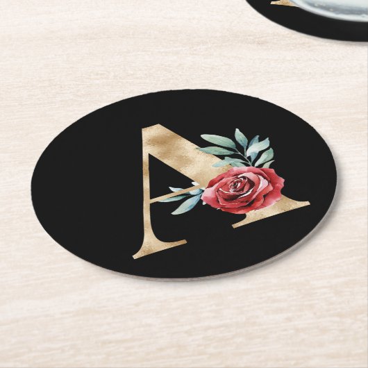 Ursprüngliche Winterferien Untersetzer Buchstabe A (Angewinkelt)