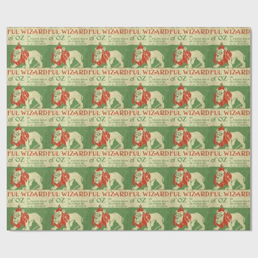 Ursprüngliche Zauberer- von Ozabdeckung Geschenkpapier (Flach)