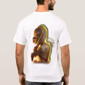 'Ursprünglicher Afrikaner Queen T-Shirt (Rückseite)