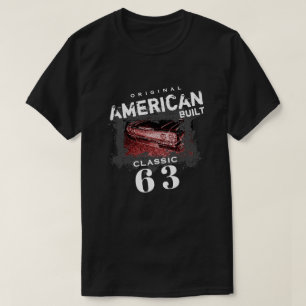 Ursprünglicher Amerikaner errichtete Klassiker 63 T-Shirt