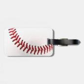 Ursprünglicher Basebalball Gepäckanhänger (Rückseite horizontal)