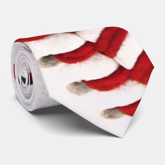 Ursprünglicher Basebalball Krawatte (Gerollt)