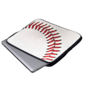 Ursprünglicher Basebalball Laptopschutzhülle (Vorne Knopf)