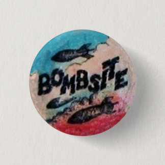 Ursprünglicher Bombsite Fanzine Knopf Button