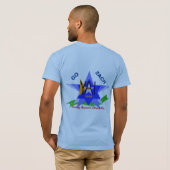 Ursprünglicher Digital-Entwurf für Zach auf T - T-Shirt (Schwarz voll)