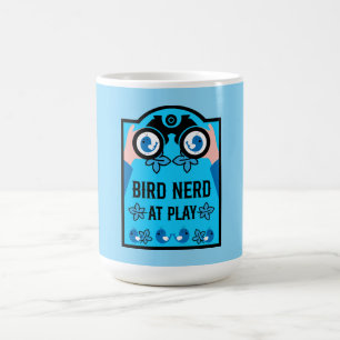 Ursprünglicher einzigartiger Vogelbeobachter Kaffeetasse