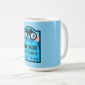 Ursprünglicher einzigartiger Vogelbeobachter Kaffeetasse (VorderseiteRechts)