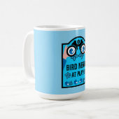 Ursprünglicher einzigartiger Vogelbeobachter Kaffeetasse (Vorderseite Links)