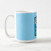 Ursprünglicher einzigartiger Vogelbeobachter Kaffeetasse (Links)