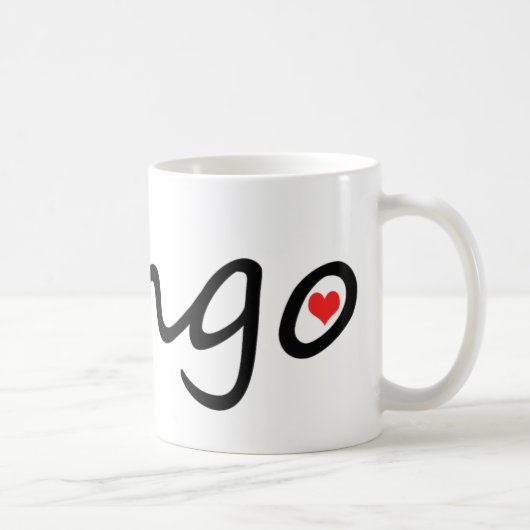 Ursprünglicher Entwurf des Tangoliebhabers! Kaffeetasse (Rechts)