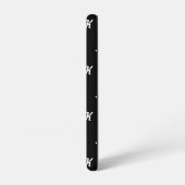 Ursprünglicher Fall für das Telefon (Schwarz & Wei Samsung Galaxy Hülle (Linke Seite)