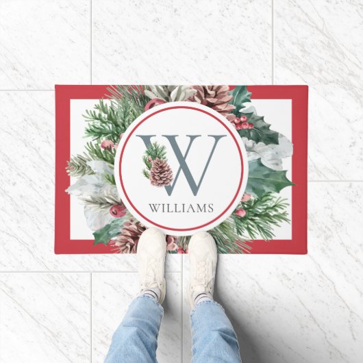 Ursprünglicher Familienname des Festivals Foliage Fußmatte (Indoor)