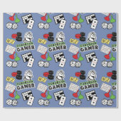 Ursprünglicher Gamer Geschenkpapier (Flach)