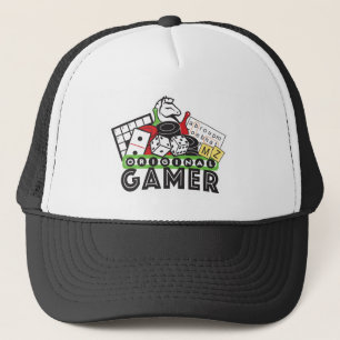 Ursprünglicher Gamer - Puzzlespiel u. Truckerkappe