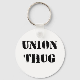 Ursprünglicher Gewerkschafts-Verbrecher Schlüsselanhänger