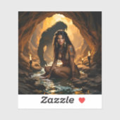 Ursprünglicher Höhlenbaum Nr. 5 (in Serie 14) Aufkleber (Blatt)