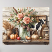 Ursprünglicher Holzlandsitz 6 Poster (Vorne)